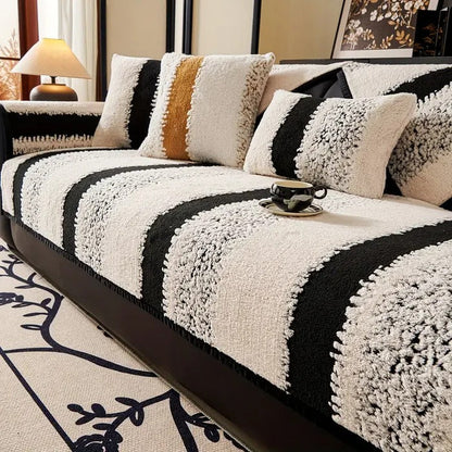 Nimra Kaymaz Tabanlı Koltuk Örtüsü Seti